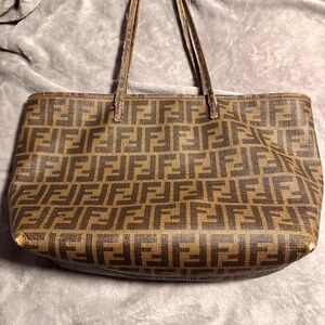 Fendi zucca roll Tote Bag
